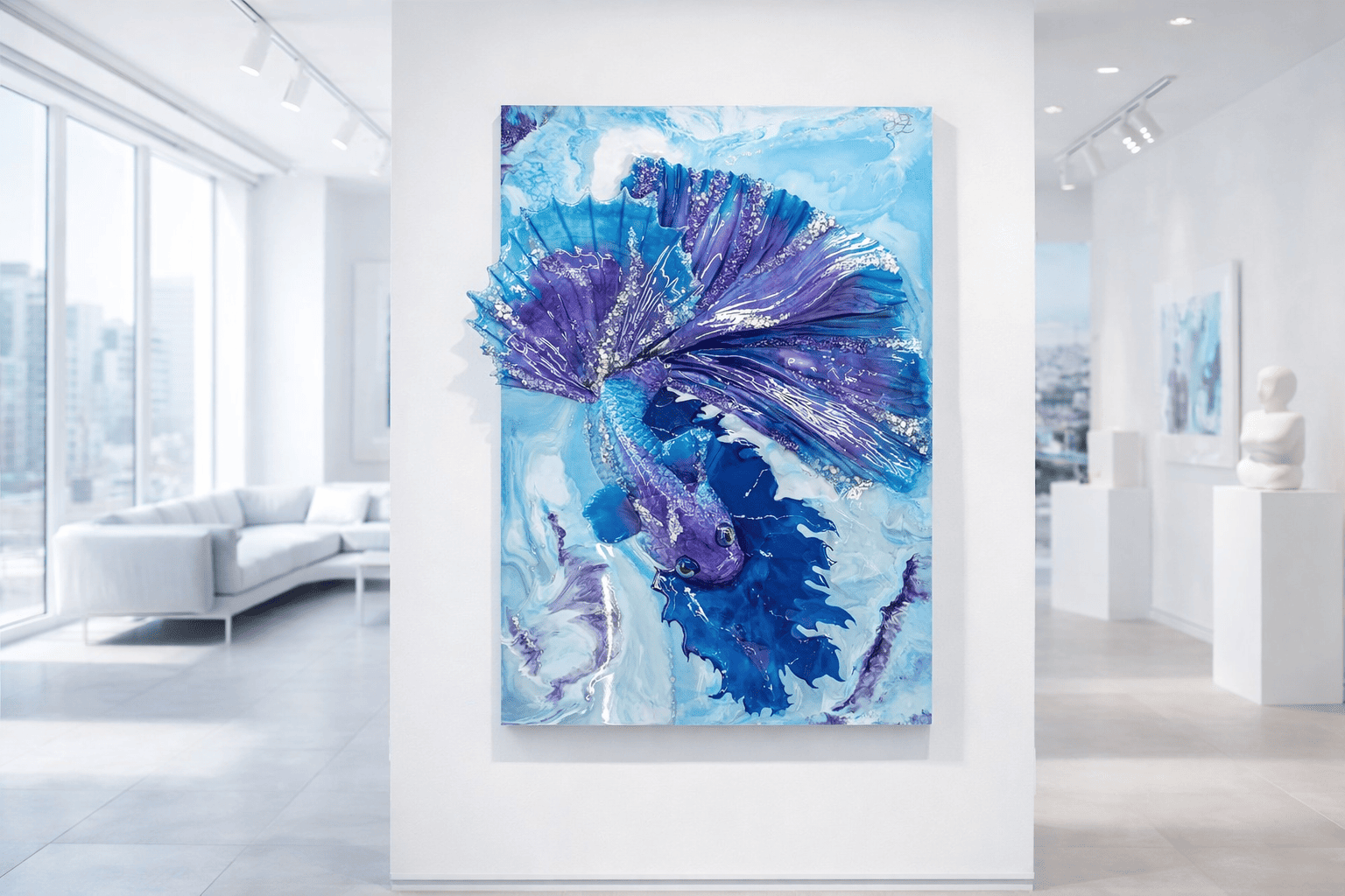 Drift II — mixed media artwork